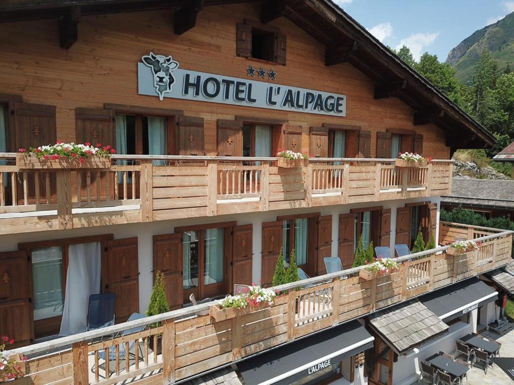 L'Alpage Hotel Le Grand-Bornand Exterior photo